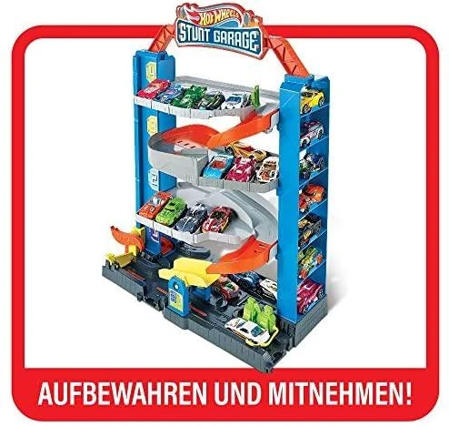 Mattel Hot Wheels garažas su triukais