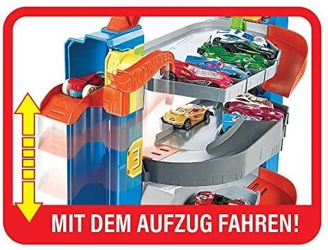 Mattel Hot Wheels garažas su triukais