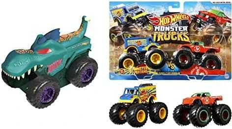 „Hot Wheels“ monstrų sunkvežimių automobilis „Chompin Mega-Wrex GYL13“