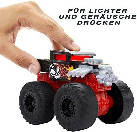 HOT WHEELS MONSTR TRUCK automobilis Roarin Wreckers Bone Shaker CU