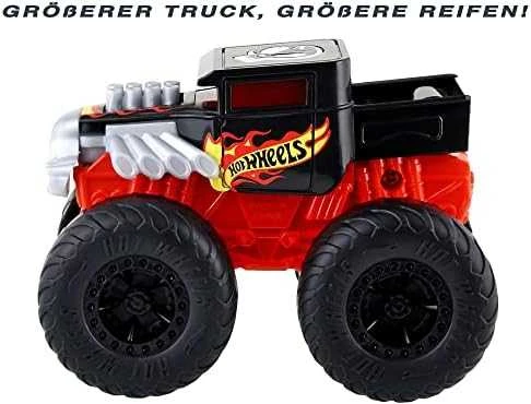 HOT WHEELS MONSTR TRUCK automobilis Roarin Wreckers Bone Shaker CU