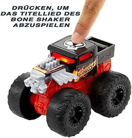 HOT WHEELS MONSTR TRUCK automobilis Roarin Wreckers Bone Shaker CU