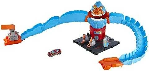 Mattel Hot Wheels rinkinys „Aligatorius, užpuolęs piceriją“