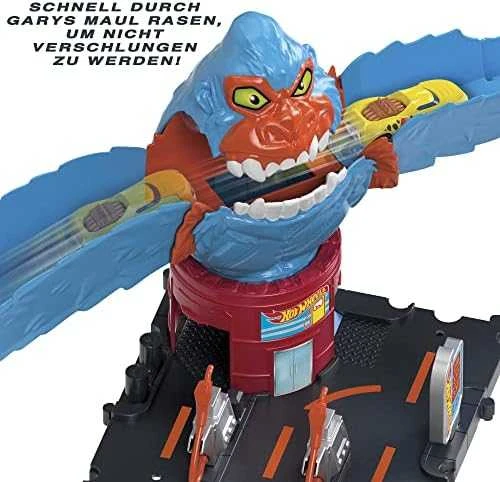 Mattel Hot Wheels rinkinys „Aligatorius, užpuolęs piceriją“