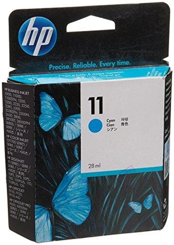 Hewlett Packard (HP) HP C4836A (Nr.11), žydra kasetė rašaliniams spausdintuvams