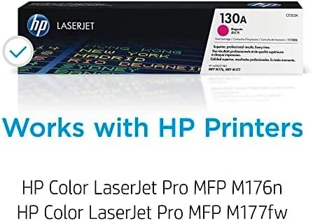 Hewlett Packard (HP) HP 130A Magenta Toneris Cartridge, 1000 puslapių, LaserJet Pro M176, M177 series