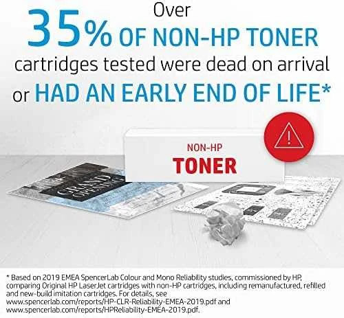 „Hewlett Packard“ (HP) HP 213X žalsvai mėlyna originali „LaserJet“ dažų kasetė