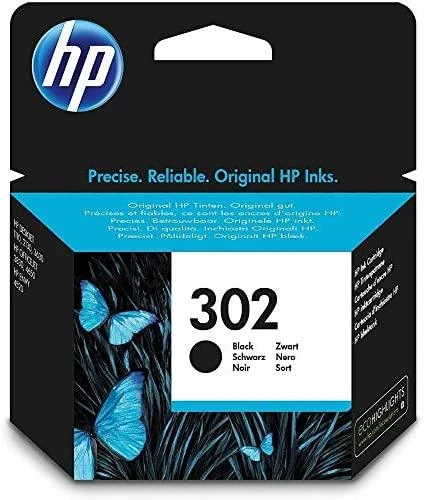 Hewlett Packard (HP) HP 302 rašalo kasetė, juoda