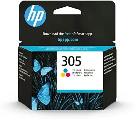 Hewlett Packard (HP) HP 305 trispalvė originali rašalo kasetė
