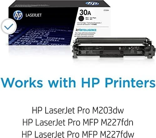 Hewlett Packard (HP) HP 30A Original LaserJet Toneris Cartridge Juodas