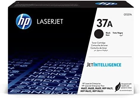 Hewlett Packard (HP) HP 37A Original LaserJet Toneris Cartridge Juodas