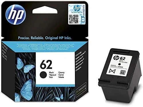 Hewlett Packard (HP) HP 62 Juodas originalus rašalo kasetė