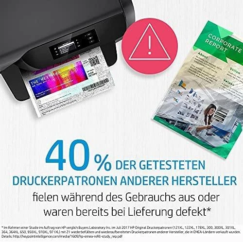 Hewlett Packard (HP) HP 62 Juodas originalus rašalo kasetė