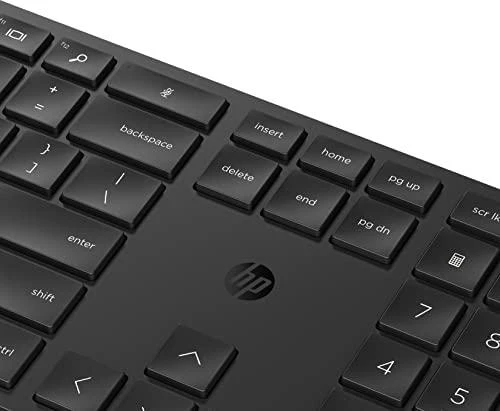 Klaviatūra HP 650 belaidės pelės ir klaviatūros rinkinys – juodas – JAV anglų k.