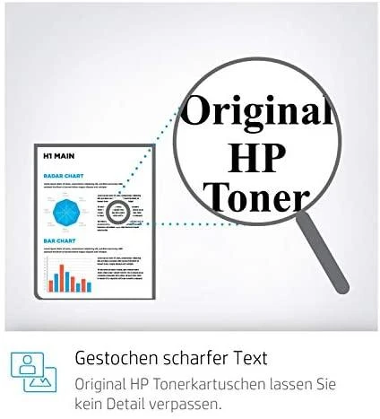 Hewlett Packard (HP) HP 658A žydra lazerinio spausdintuvo tonerio kasetė, 6000 puslapių, skirta HP „Color LaserJet Enterprise M751“ serijai
