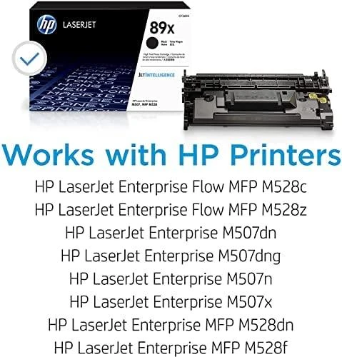 Hewlett Packard (HP) HP CF289X kasetė, juoda, didelės talpos