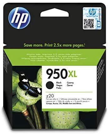 Hewlett Packard (HP) „HP 950XL High Yield Juodas“ rašalo kasetė, 2300 puslapių, skirta „Officejet 8600 Pro“