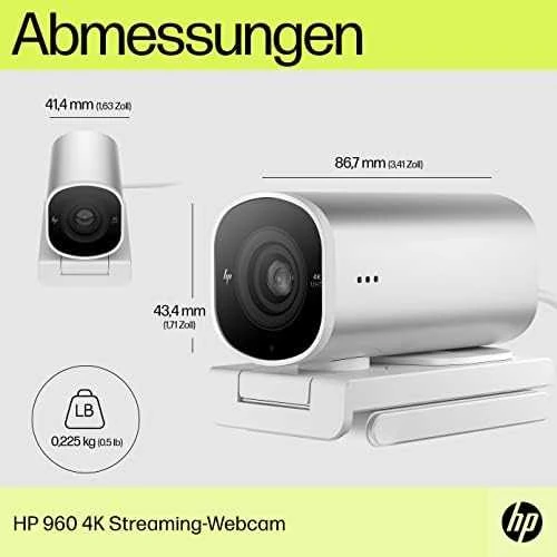 Hewlett Packard (HP) HP 960 4K srautinio perdavimo internetinė kamera