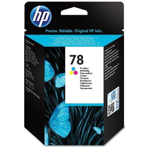 Hewlett Packard (HP) HP Nr. 78 rašalo kasetė. 3 spalvų (19 ml, 450 puslapių), pakeičia C6578DE