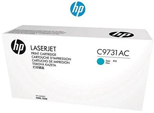 Hewlett Packard (HP) HP C9731A kasetė, žydra