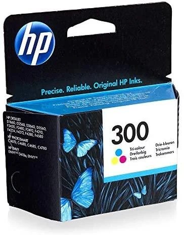 Hewlett Packard (HP) HP CC643EE rašalo kasetė Nr.300, trispalvė