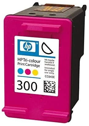 Hewlett Packard (HP) HP CC643EE rašalo kasetė Nr.300, trispalvė