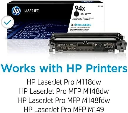 Hewlett Packard (HP) HP 94X (CF294X), juoda kasetė lazeriniams spausdintuvams