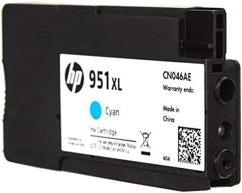 Hewlett Packard (HP) HP 951XL didelio našumo žalsvai mėlynos spalvos rašalo kasetė, 1500 puslapių, skirta Officejet 8600 Pro