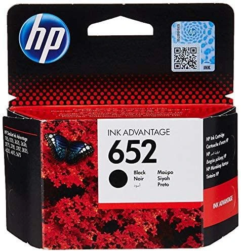 Hewlett Packard (HP) HP Nr. 652 rašalo kasetė, juoda
