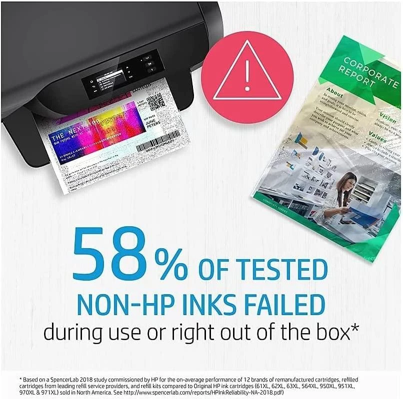 Hewlett Packard (HP) Rašalo Kasetė - HP PageWide 982X 110ml Geltona