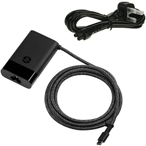HP 65W USB-C maitinimo blokas su kabeliais