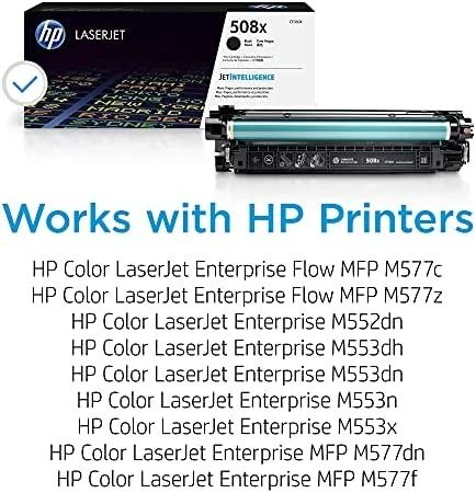 „Hewlett Packard“ (HP) „HP 508X High Yield Juodas LJ Toneris Cartridge“, CF360X