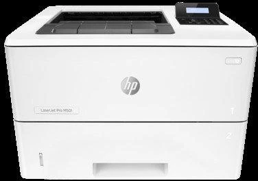 Hewlett Packard (HP) HP LaserJet Pro M501dn Spausdintuvas - A4 Mono lazerinis, Spausdinimas, Automatinis dokumentų tiektuvas, Auto-Duplex, LAN, 43ppm, 1500-6000 puslapių per mėnesį (pakeičia P3015dn)