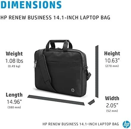 Hewlett Packard (HP) HP Renew Business 14.1inch Nešiojamas kompiuteris Bag