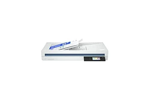 Skeneris Hewlett Packard (HP) „HP ScanJet Pro N4600 fnw1“ skaitytuvas – A4 spalvotas 600 dpi, plokščias nuskaitymas, automatinis dokumentų tiektuvas, automatinis dvipusis, OCR / nuskaitymas į tekstą, 40 ppm, 10 000 puslapių per dieną