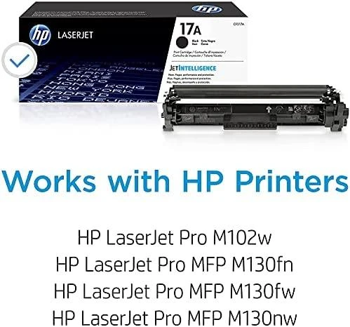 Hewlett Packard (HP) HP 17A Juodas lazerinis Toneris Cartridge, 1600 pages, for HP LaserJet Pro M102a, M130a