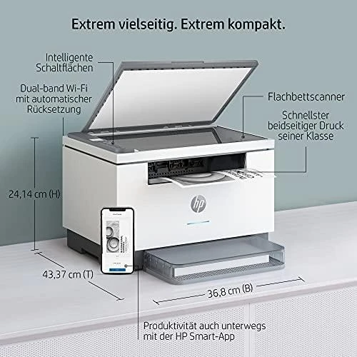 Spausdintuvas Hewlett Packard (HP) HP LaserJet Pro M234dw S/W-Lazerinis Scanner Kopierer LAN WLAN