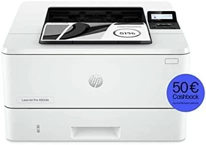 Hewlett Packard (HP) HP LaserJet Pro 4002dn Spausdintuvas - A4 Mono lazerinis, Spausdinti, Automatinis dokumentų tiektuvas, Auto-Duplex, LAN, 40ppm, 750-4000 puslapių per mėnesį (pakeičia M404dn)