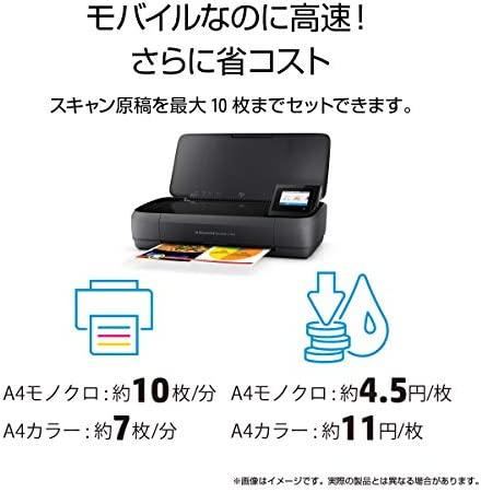 Hewlett Packard (HP) „HP Officejet 250“ mobilusis daugiafunkcis daugiafunkcis spalvotas rašalinis spausdintuvas, A4, 8 psl./min., kopijavimas, 10 psl./min., spausdinimas, 50 lapų, USB, „Wi-Fi“