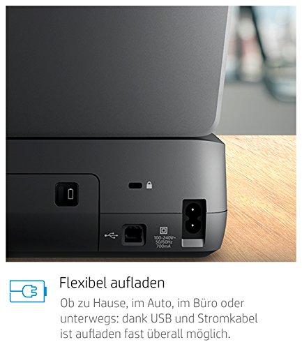Hewlett Packard (HP) „HP Officejet 250“ mobilusis daugiafunkcis daugiafunkcis spalvotas rašalinis spausdintuvas, A4, 8 psl./min., kopijavimas, 10 psl./min., spausdinimas, 50 lapų, USB, „Wi-Fi“