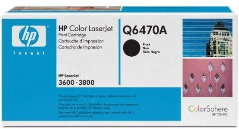 Hewlett Packard (HP) HP Color LaserJet 3600/3800 Toneris Juodas (6.000 pages)