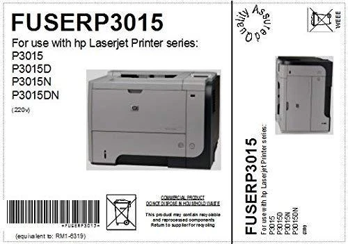 Hewlett Packard (HP) Kaitinimo blokas 220 V RM1-6319-000CN, lazeris, HP