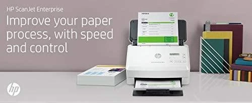 Hewlett Packard (HP) Skeneris HP Scanjet Enterprise Flow 5000 s5 lapų tiekimo skaitytuvas