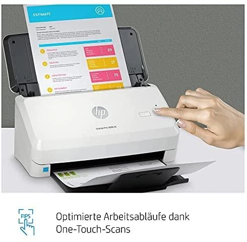 Hewlett Packard (HP) Skeneris HP Scanjet Pro 3000 s4 lapų tiekimo skaitytuvas