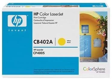 Hewlett Packard (HP) HP Color LaserJet CP4005 Toneris Geltona (7.500 pages)