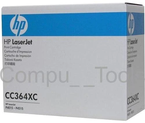 „Hewlett Packard“ (HP) „HP LaserJet CC364X Juodas“ spausdinimo kasetė, skirta P4000/P4500 serijai (24 000 puslapių)