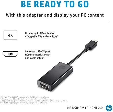 Hewlett Packard (HP) HP USB-C į HDMI 2.0 adapteris