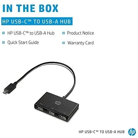 Hewlett Packard (HP) HP USB-C į USB-A-Hub