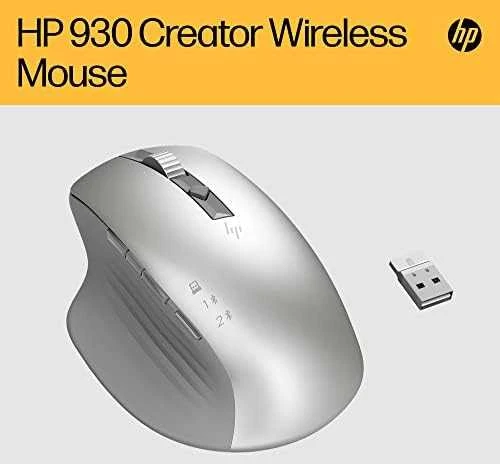 Hewlett Packard (HP) HP Creator 930 Belaidė pelė - Sidabrinis
