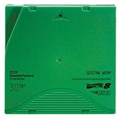 Hewlett Packard (HP) HPE LTO-8 Ultrium 12TB / 30TB KIRMAS BE ETIKETĖS